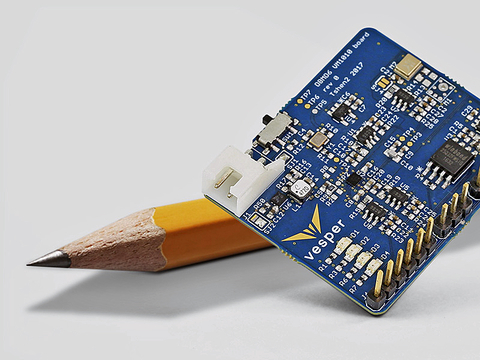 Sensors Insights 2018-02-20 Fig1 Measuring 3.76 mm X 2.65 mm X 0.96 mm, the VM1010 specifies a current consumption of 6 µA in wake-on-sound mode and 90 µA in operation.