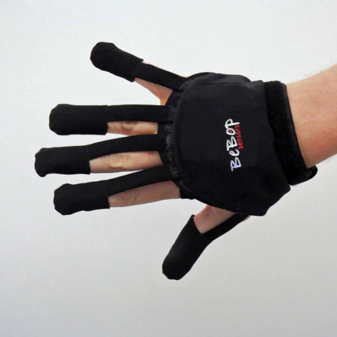 Forte data glove on hand.