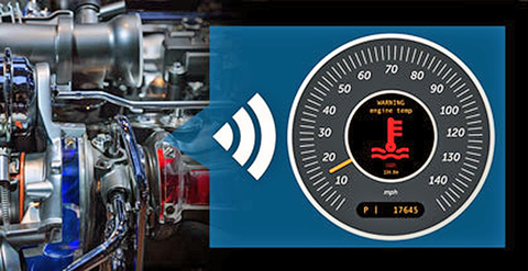 Fig. 2: Ability to power end nodes situated in hot engines is key in autonomous vehicles.