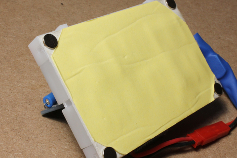 Sensors Insights 2018-07-10 Fig2 Fig. 2: Magnets hold the finished assembly to your washer or dryer.