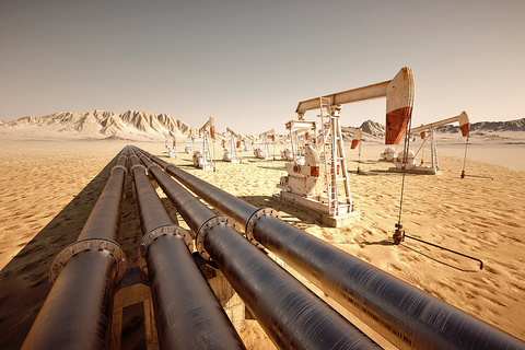 Fig. 2: Wireless monitoring is an effective solution for remote locations such as oilfields.