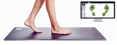 Sensor plates are to help people select the proper shoes and soles based on the pressure profile measured while walking or running.