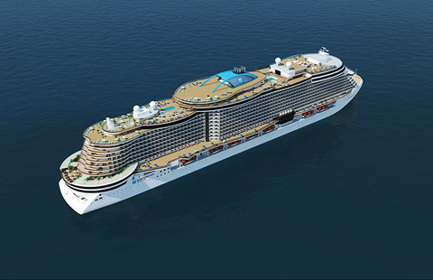 Project Leonardo Revised Editorial Rendering of Norwegian Cruise Line's new Project Leonardo class of cruise ships