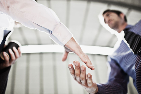 Businessmen Shaking Hands