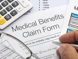 Insurance claims form documents