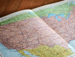 U.S. map U.S. roadmap