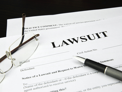 Lawsuit (credit: Getty/eccolo74) Lawsuit document