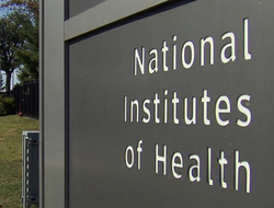 NIH National Institutes of Health sign