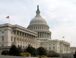 The Senate side of the United States Capitol in Washington, D.C. The Senate side of the United States Capitol in Washington, D.C.