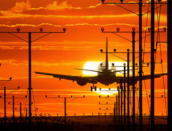 Plane landing at LAX - logoboom/iStock/Getty Images Plus/Getty Images Plane landing at LAX