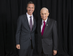 Bill Marriott and Arne Sorenson Bill Marriott and Arne Sorenson