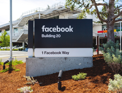 Facebook sign (Facebook) Facebook