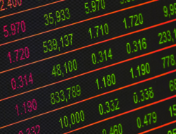 Stock market tickers nasdaq NYSE digital finance earnings (Pixabay) Financial market data. Image: Pixabay