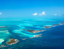 Bahamas Getty Aerial view of the Bahamas