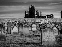 Whitby, England // Photo by stanciuc/iStock/Getty Images Plus/Getty Images Whitby, England during Halloween