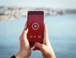 video icon video start on phone