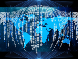 Global data network binary code 800 px (Pixabay) Global data network. Image: Pixabay