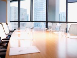 Boardroom Empty boardroom