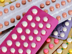 Birth control pills Packs of birth control pills