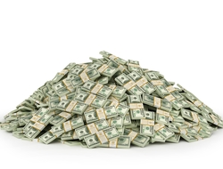Pile of money Pile of money