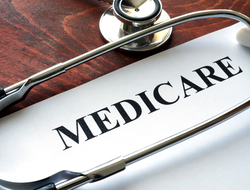Medicare (Credit: Getty/Design491) Medicare written on paper with a stethoscope