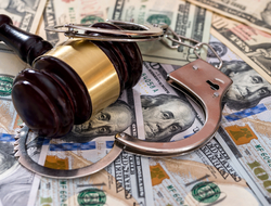 Gavel money handcuffs fraud Gavel money handcuffs fraud