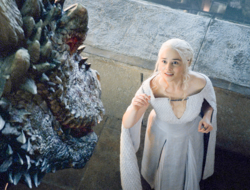 HBO Game of Thrones Meesa (HBO) Game of Thrones - Emilia Clarke. Image courtesy of HBO