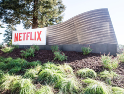 NetflixSignLosGatos Netflix sign Los Gatos