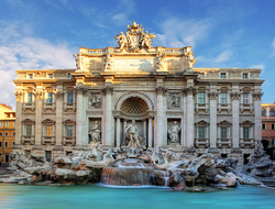 Trevi Fountain // Photo by TomasSereda/iStock/Getty Images Plus/Getty Images Trevi Fountain in Rome, Italy
