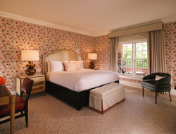 The Beverly Hills Hotel Garden Suite The Beverly Hills Hotel's Renovated Garden Suite