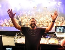 David Grutman inside his nightclub David Grutman in a nightclub