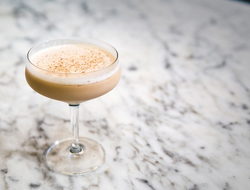 The Covfefe cocktail The Covfefe cold brew coffee cocktail by Keely Edgington of Julep Cocktail Club