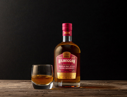 Kilbeggan Single Pot Still Irish whiskey bottle Kilbeggan Single Pot Still Irish whiskey