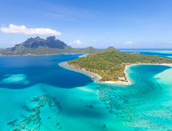 Tahiti French Polynesia Credit noblige iStock Getty Images Plus Getty Images Aerial view of Tahiti
