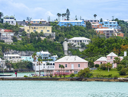 Hamilton Bermuda Getty Colorful homes and hotels on this hillside in Hamilton, Bermuda.