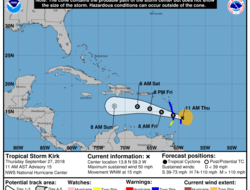 Tropical Storm Kirk Tropical Storm Kirk