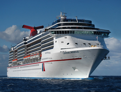 Carnival Miracle Image of ship in the ocean