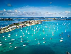 St Martin Marigot Bay Getty Boats in the marina of the Marigot Bay in Saint Martin