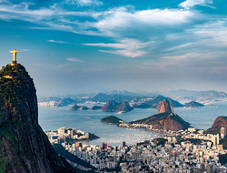 Rio de Janeiro Brazil Getty Aerial view of Rio de Janeiro in Brazil