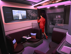 Virgin Atlantic Airbus A350 Loft Virgin Atlantic Airbus A350 Loft
