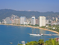 Acapulco Beach in Acapulco Mexico